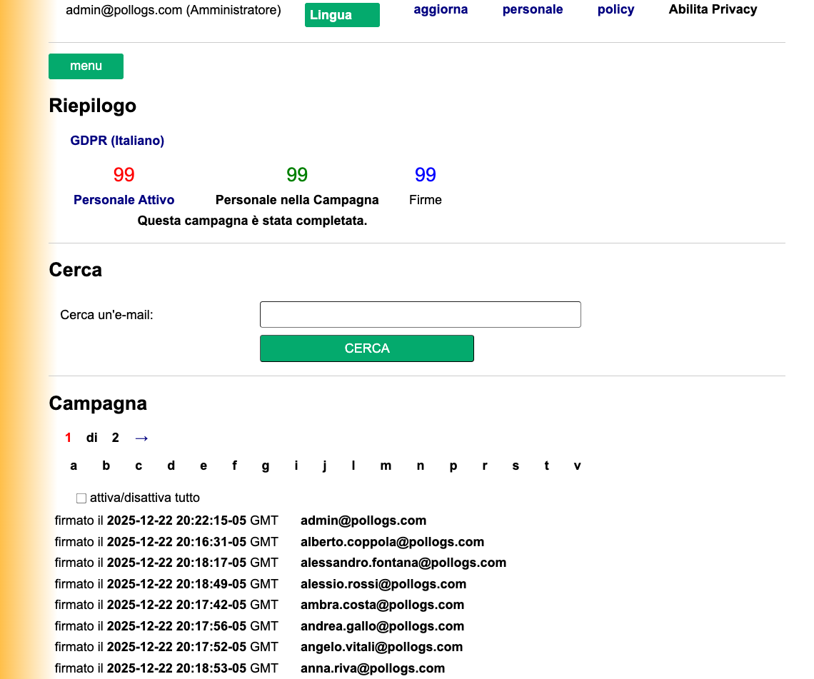 Campaign Dashboard